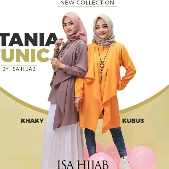 Tania Tunik Isa Hijab