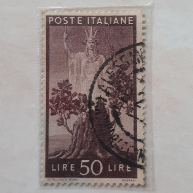 

Perangko Italia Democracy (New Tree Growing and "Italia" (Peace)) Tahun 1945