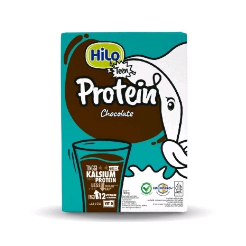 

N_S_Y Hilo Teen Protein rasa chocolate dan vanilla caramel 250gram