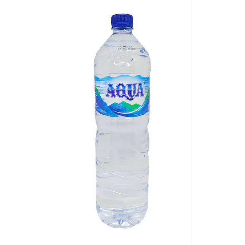 

AIR MINERAL/MINERAL WATER AQUA KEMASAN BOTOL 1500 ML SATUAN