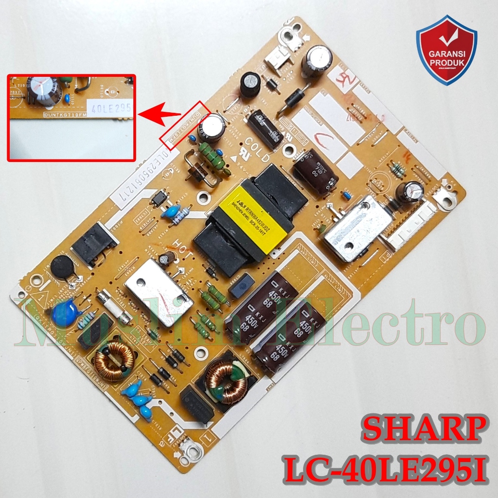 PSU LED TV Sharp LC-40LE295I LC40LE295 40LE295I 40LE295