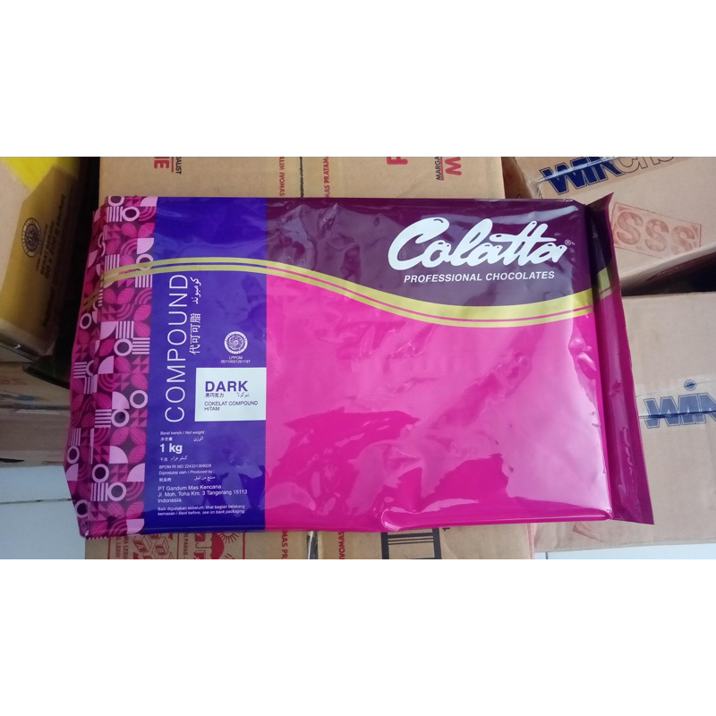 

Colatta Dark Compound Chocolate 1kg || DCC