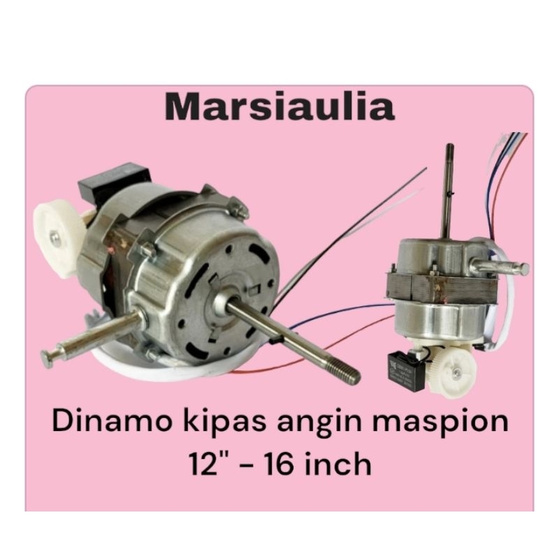 Dinamo kipas angin maspion boshing 12 - 16 inch motor kipas maspion bosing