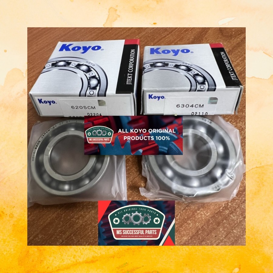 BEARING KRUK AS RX KING 6205 CM 6304 CM KOYO ORIGINAL
