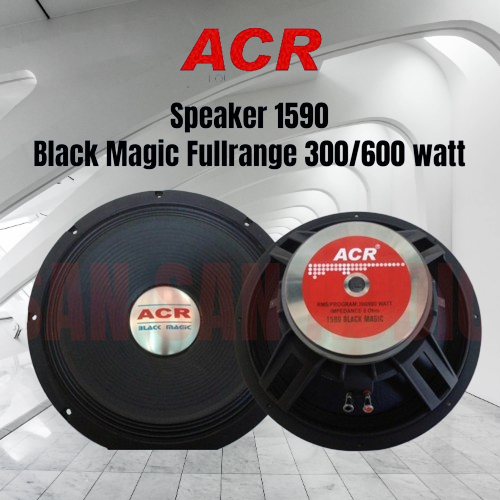 1590 ACR BLACK MAGIC 15 INCH SPEAKER FULL RANGE