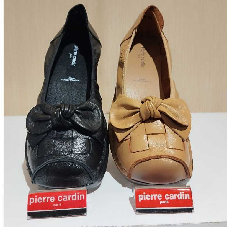 PIERRE CARDIN 1515 Sepatu Wanita Warna Black & Tan