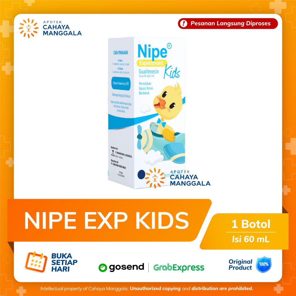 NIPE EXPECTORANT KIDS PER BOTOL