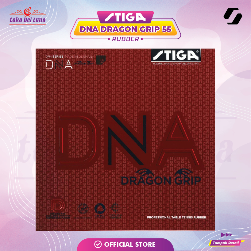 STIGA Rubber Dna Dragon Grip 55