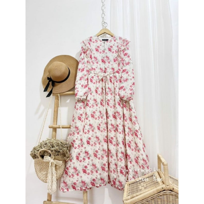 OLLA DRESS ROSE IWEARMYSHA