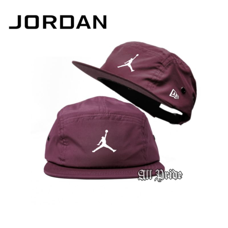 Topi 5 Panel Snapback Air Jordan/Five Panel Snapback Hats Casual Sport Pria Wanita