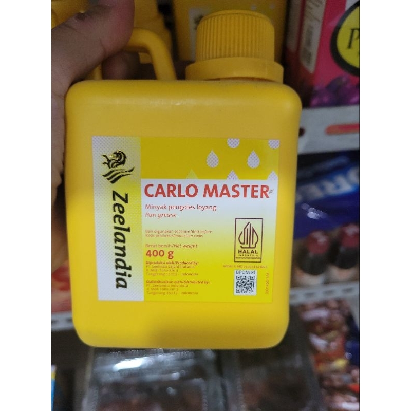 

carlo master minyak pengoles loyang