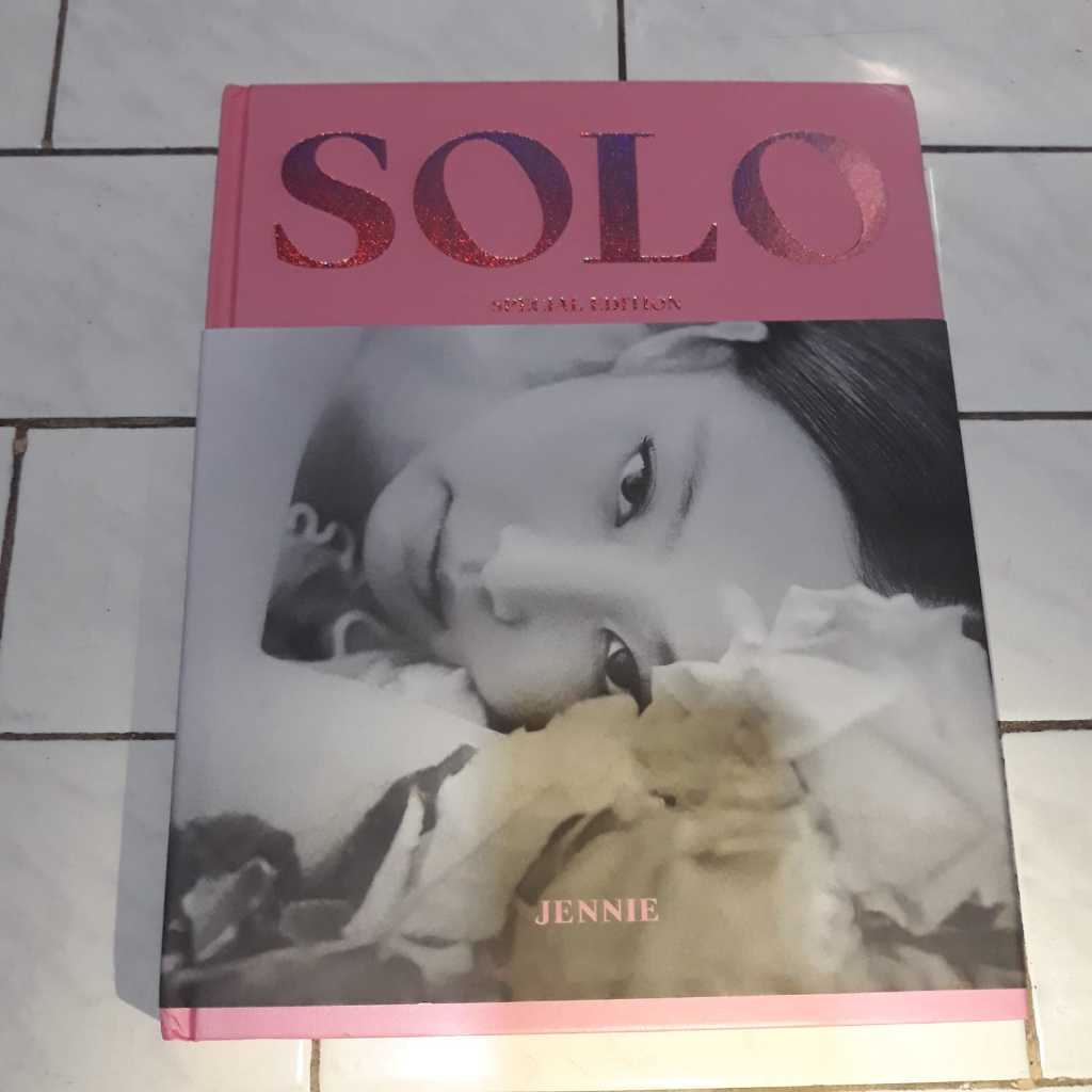 ALBUM BLACKPINK PHOTOBOOK JENNIE SOLO SPECIAL EDITION UNSEALED PRELOVED OFFICIAL