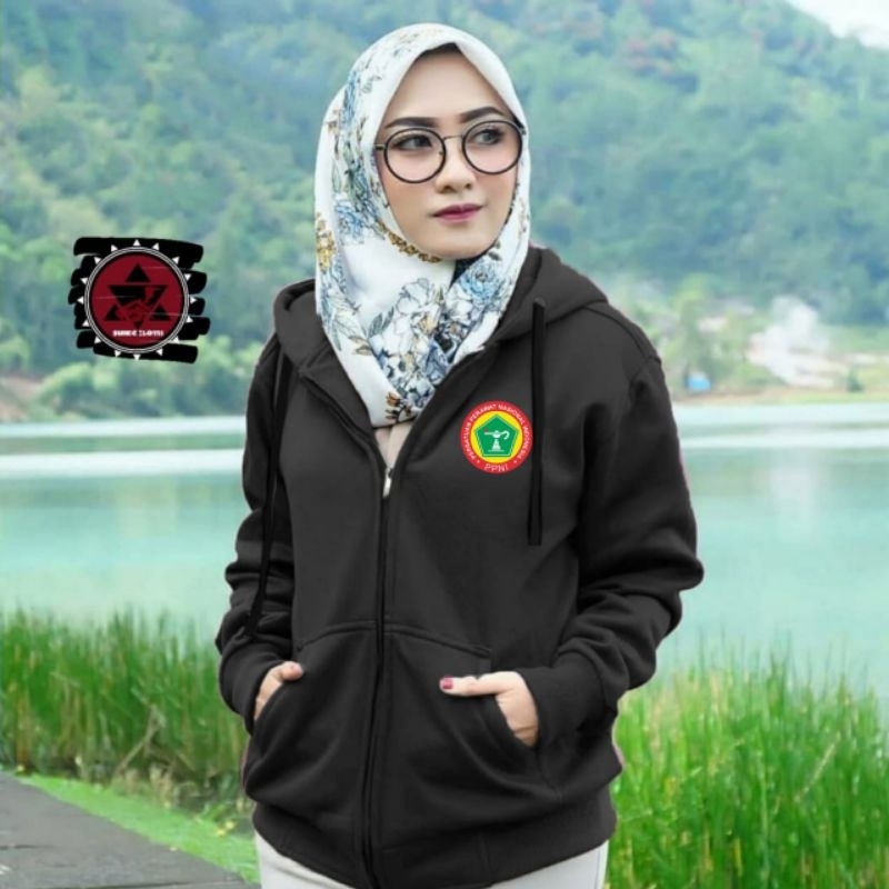 JAKET HOODIE PERAWAT INDONESIA NURSE PMI INDONESIA