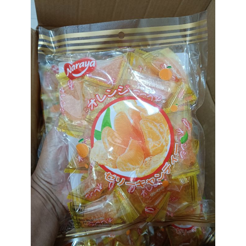 

Permen Jeruk Jelly Naraya 500gr