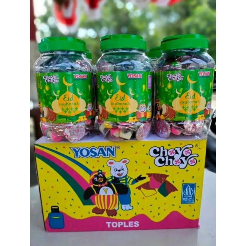 

Choyo Coklat Yosan toples (±60biji)