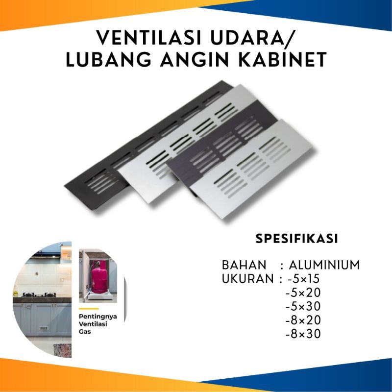 Lubang Udara Kitchen Set Lubang Hawa Lemari Laci Dapur