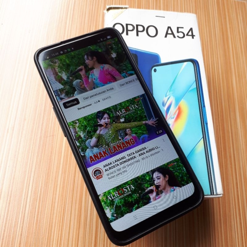 Oppo A54 Ram 4/64gb Ori Komplit Nominus