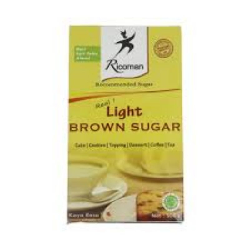 

Ricoman Light Brown Sugar 500 gr