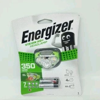 Headlamp Energizer HD Vision 350lumens Senter kepala