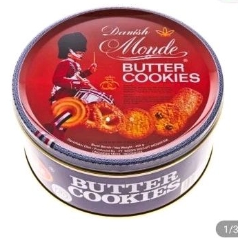 

Danish Monde Butter Cookies 454g