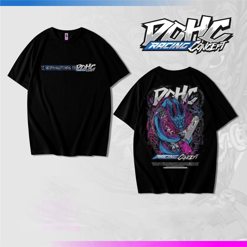Kaos DOCH DRAGON RACING Kaos Racing 2stroke 4 stroke ~FREE STICKER