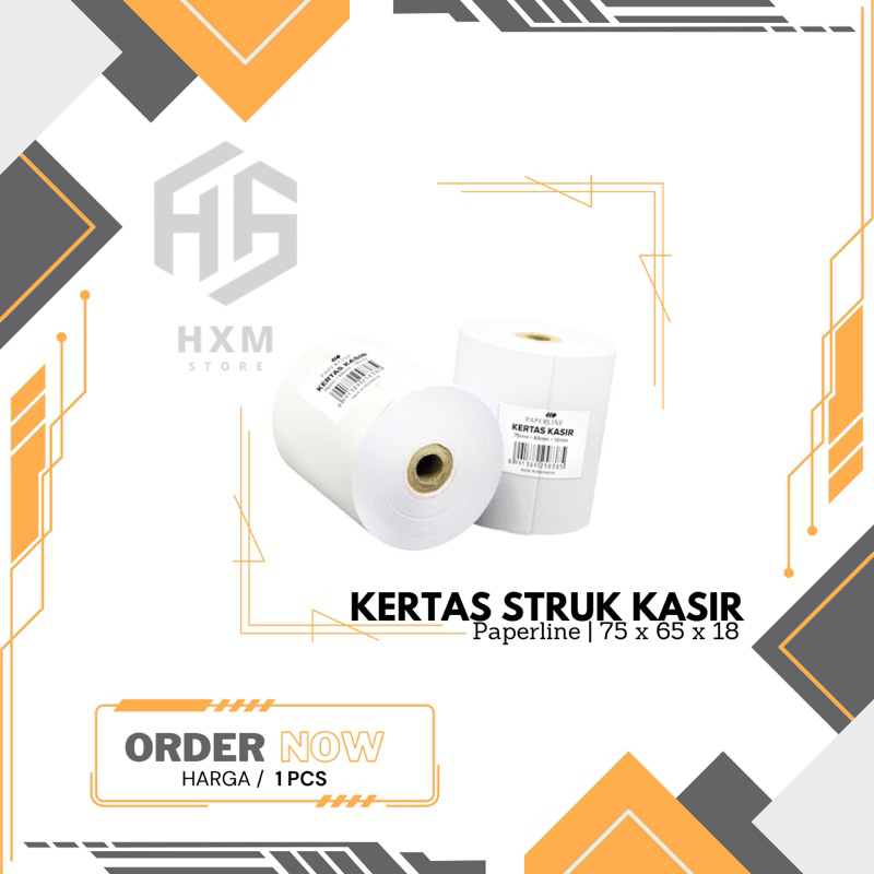 

Kertas Struck Kasiran / Tellstruk / HVS Paper Roll PAPERLINE 1 PLY