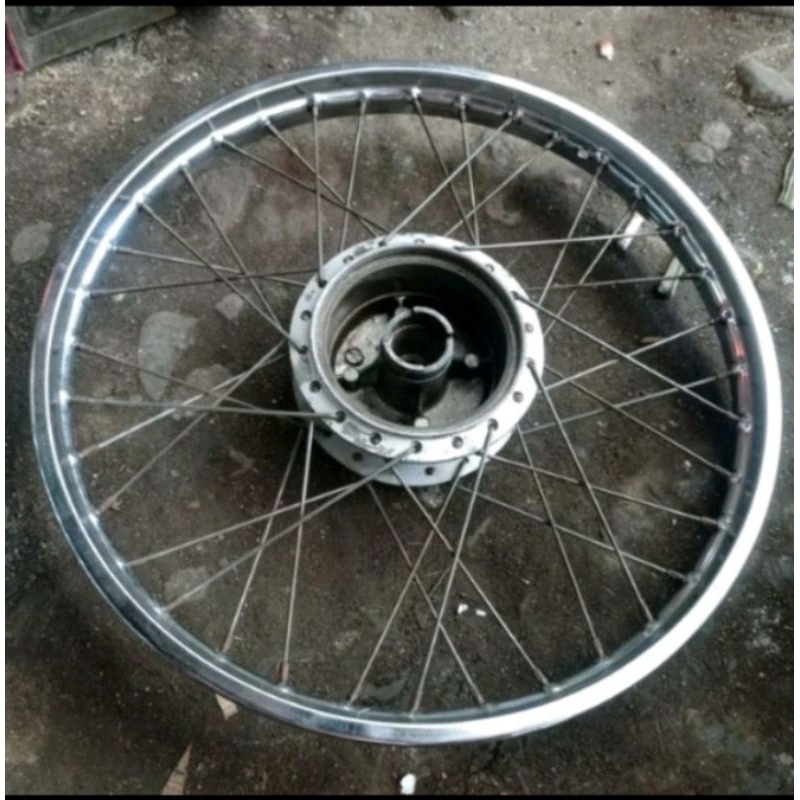 velg depan tromol suzuki tornado,rc 100,bravo lepasan motor