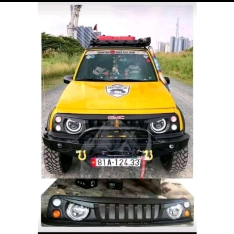 GRILL CUSTOM VITARA ESCUDO SIDEKICK JLX MODEL CARIBIAN