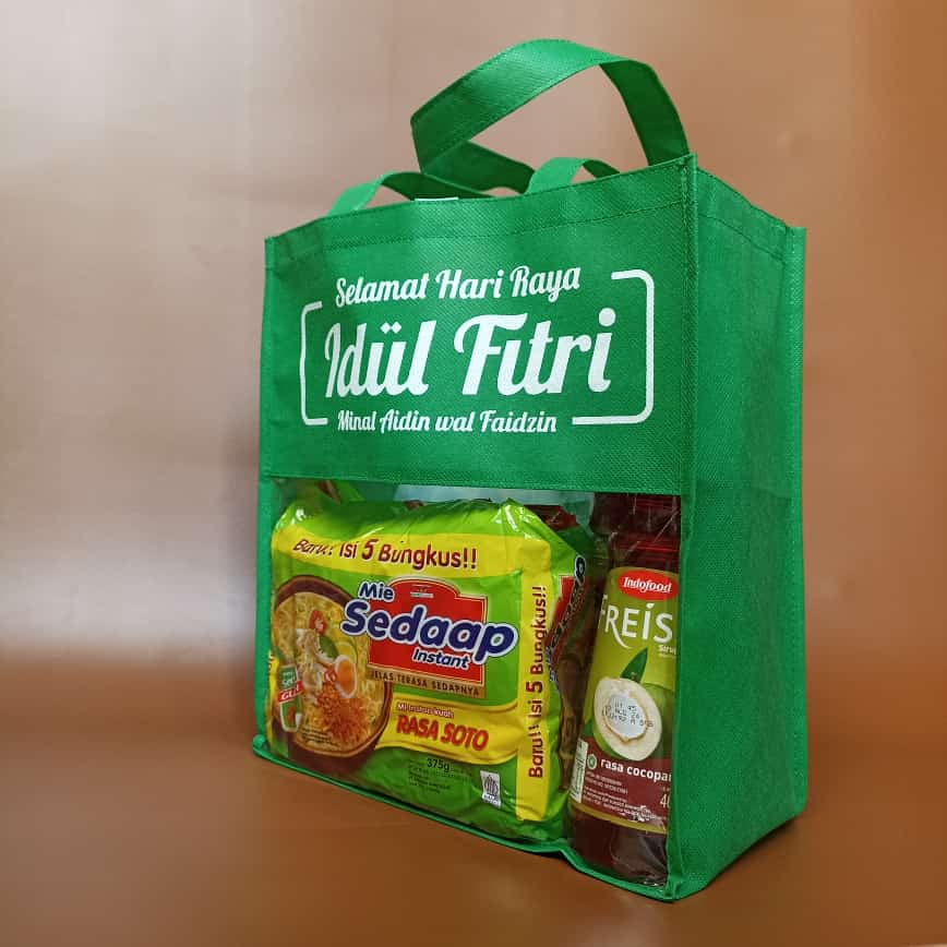 

*PROMO Hampers Tas Lebaran Idul Fitri Mika Transparan