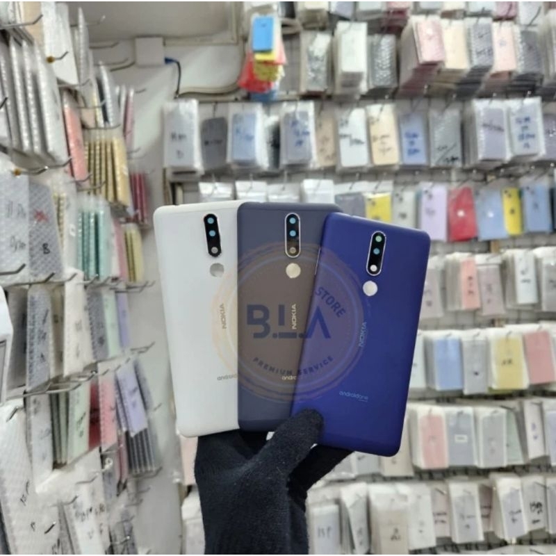 Backdoor Backcover Tutup Belakang Back Casing Nokia 3.1 Plus