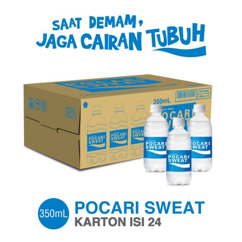 

POCARI SWEAT 350 ML x 24 BOTOL