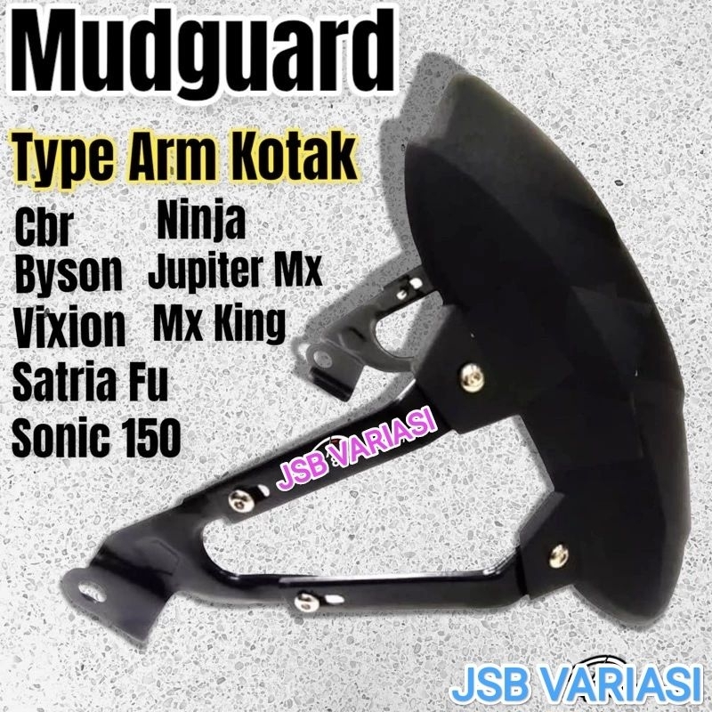 Mudguard Spakbor Kolong Anti Ciprat Motor Vixion Ninja Cbr150 Gsx Mx King Satria Fu Sonic Jupiter Mx