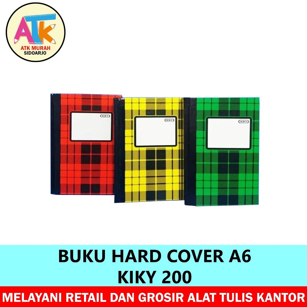 

BUKU HARD COVER A6 - KIKY 200