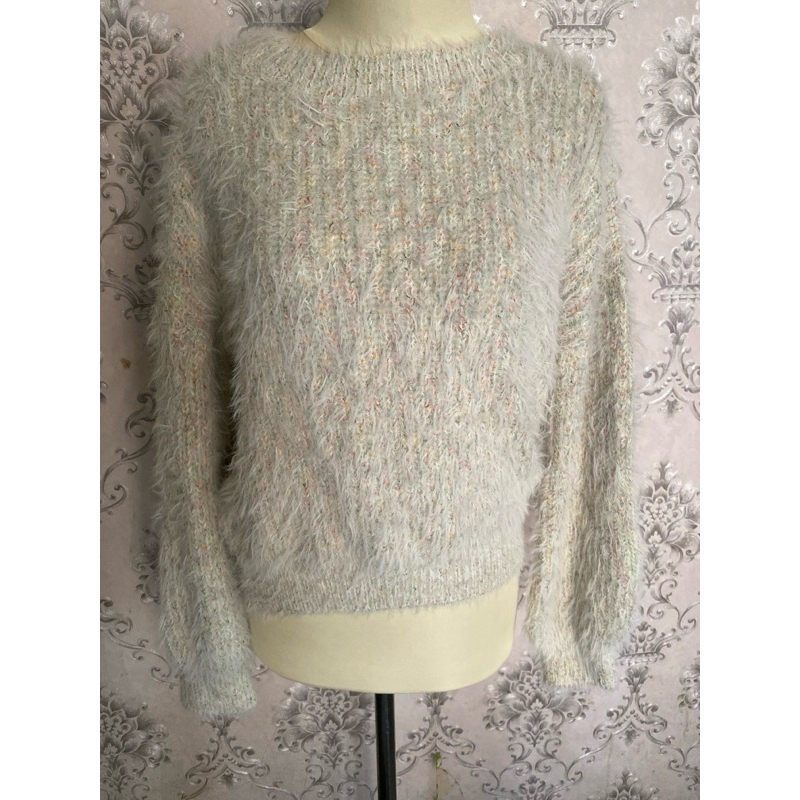 Fuzzy bulu kapas/sweater fuzzy premium/fuzzy bulu halus wanita