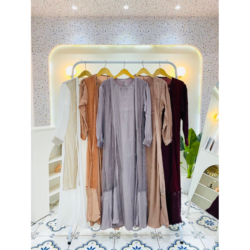 GAMIS SHIMER LEBARAN 2024/ GAMIS KONDANGAN MEWAH PAYET