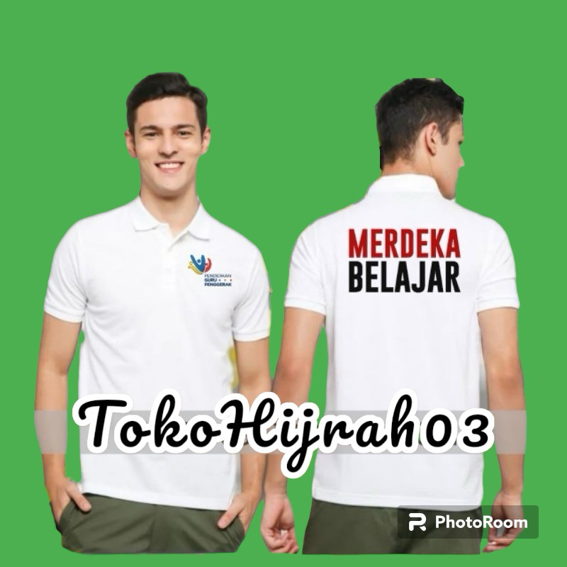 KAOS MERDEKA BELAJAR KAOS POLO MERDEKA BELAJAR T-SHIRT MERDEKA BELAJAR BAJU KAOS LENGAN PENDEK MERDE
