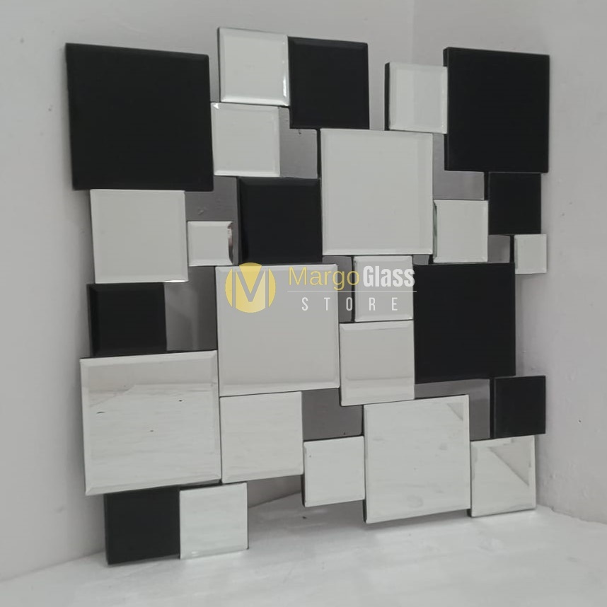 Cermin Mozaik / Cermin Dekorasi / Cermin Hias / Cermin Dinding