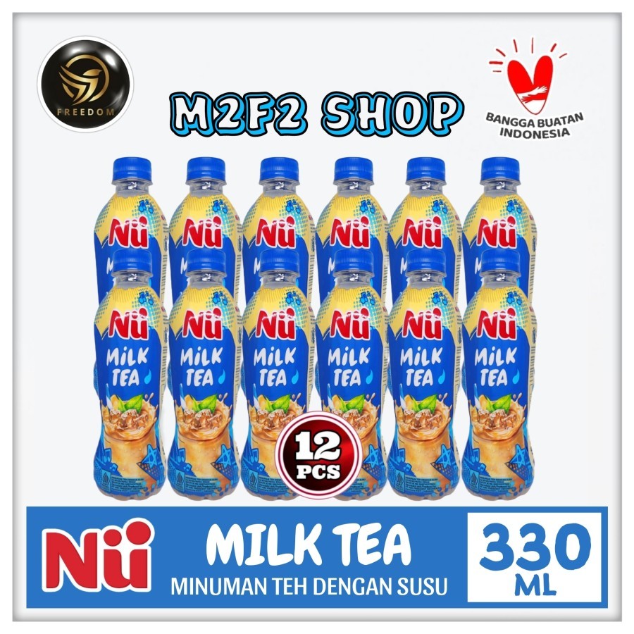 

NU Milk Tea | Teh Rasa Susu Original Botol Pet - 330 ml (Kemasan 12 Pcs)