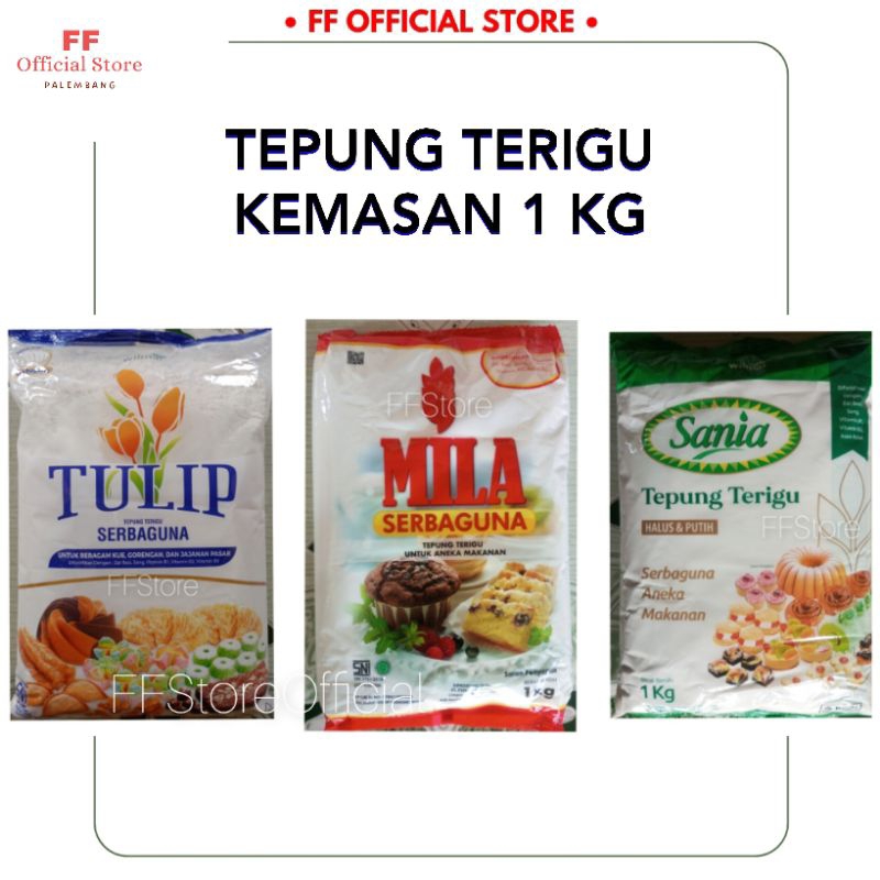 

TEPUNG TERIGU GANDUM Kemasan 1 Kg