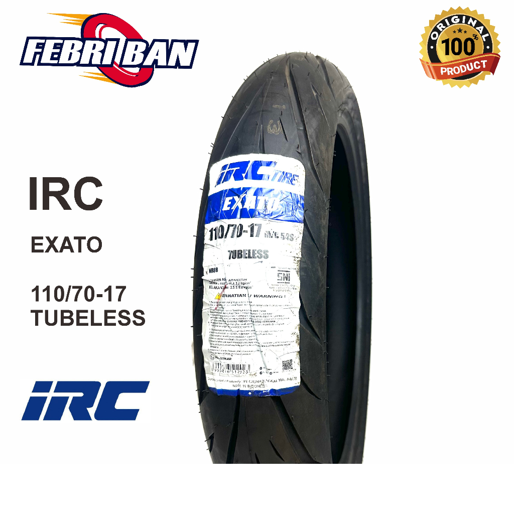 irc exato 110/70-17