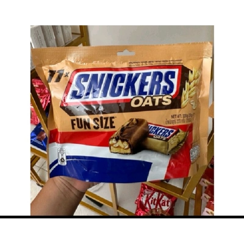 

snickers oats fun size isi 11