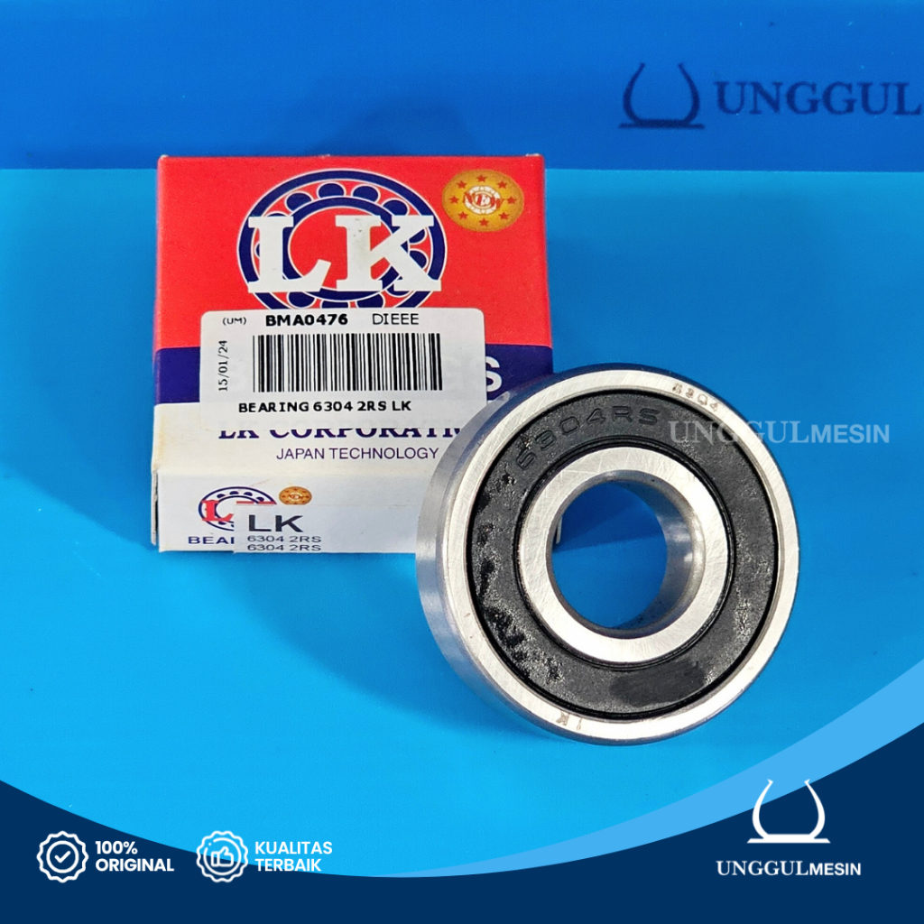 Bearing 6304 2RS LK Original