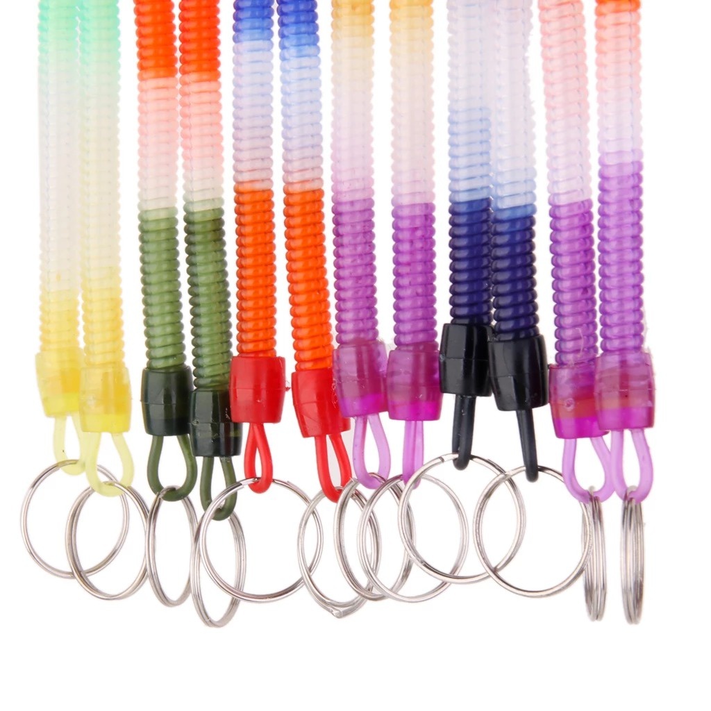 Ralali  Gantungan Kunci  Motor Spiral - Gantungan Kunci Tali Spiral Melar Multifungsi - Keychain Tal