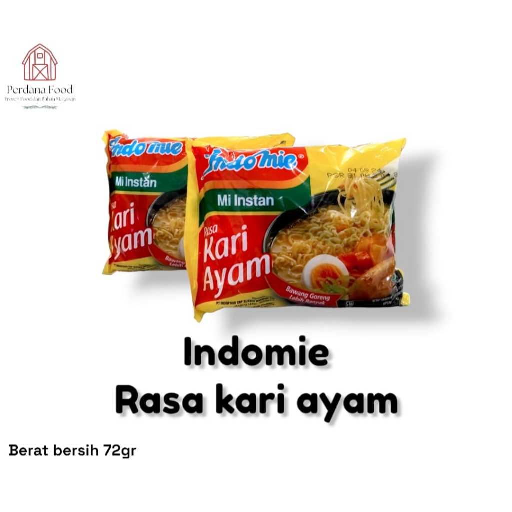 

Indomie kari ayam 72g