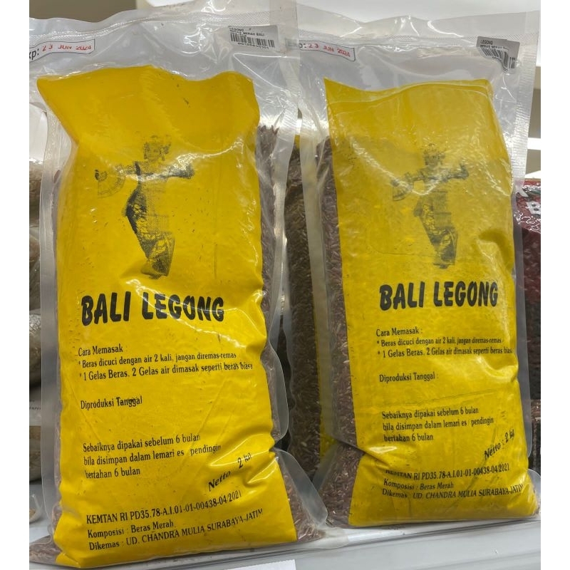 

beras merah Bali legong