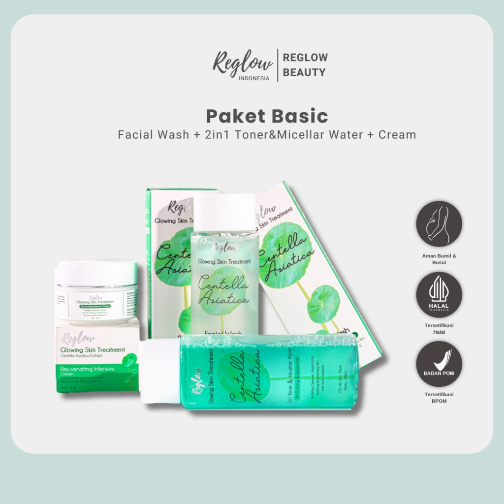 Reglow Skincare Original dr. Shindy Satu Paket Reglow Beauty 100% ORI HALAL & BPOM