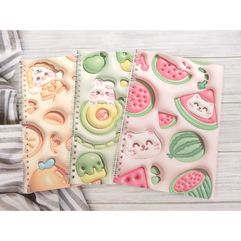 

NOTEBOOK SPIRAL A5 2560-20 MOTIF BUAH ISI 45 LEMBAR UK 25X14.2CM