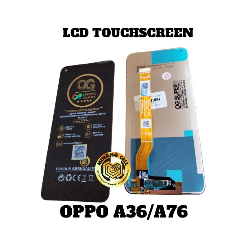 LCD TOUCHSCREEN OPPO A76 / OPPO A36