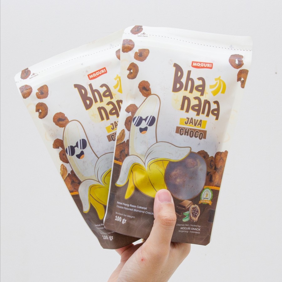 

Paket Duo (2 pack) Moguri Bhanana Java Choco