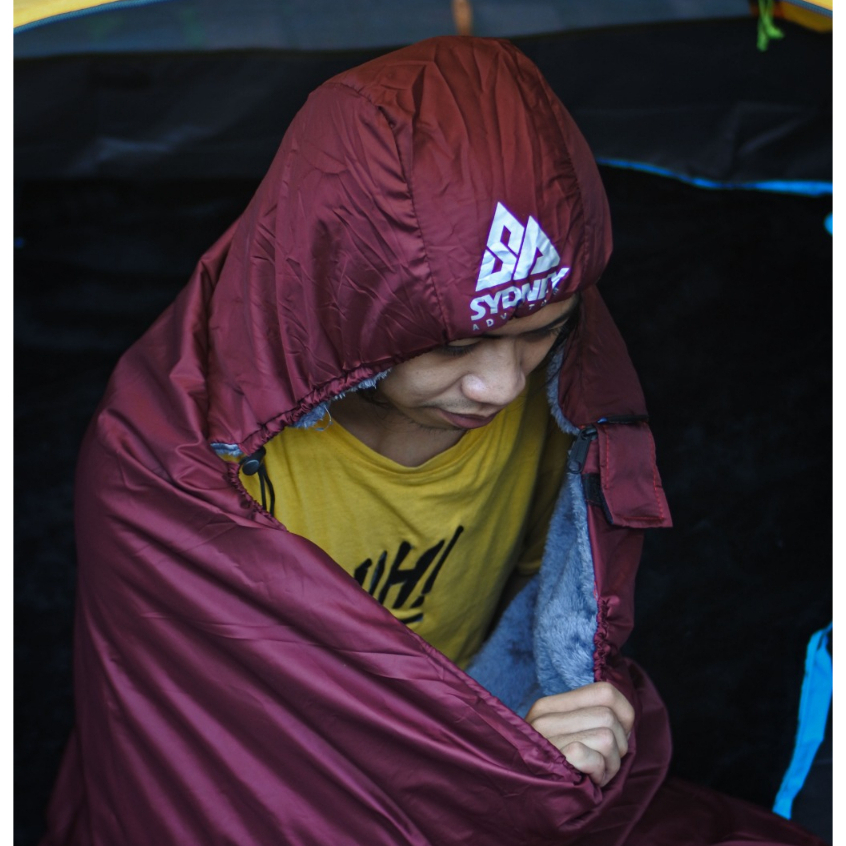 Sleeping bag bulu + Bantal waterproff & windproff Sydney Adventure SA200